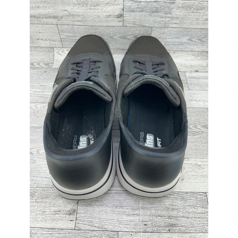 Skechers GoGolf Slip-ins Arch Fit‎ Men Sz 13 Black White Spikeless Shoes 214110